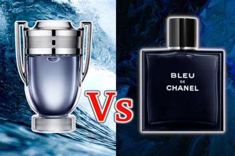 Paco Rabanne Invictus Vs Bleu De Chanel – Perfume Nez